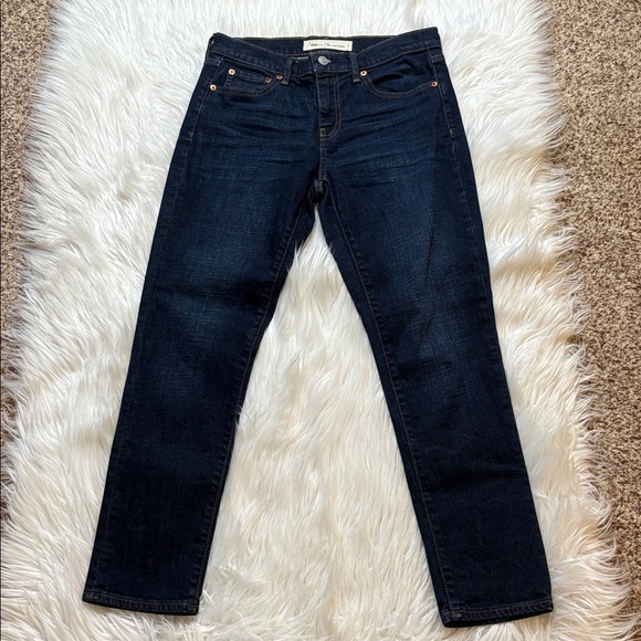 GAP Women's High Rise Jeans - Dark Blue - Picture 2 of 10